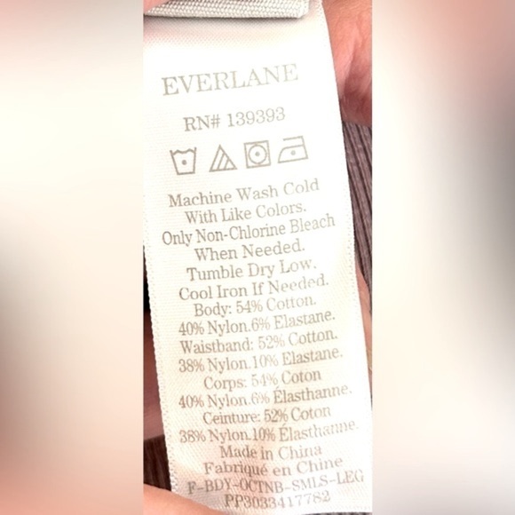 NWT Everlane The Seamless Legging, Ribbed Purple Athletic Wear, Sizes XS/S & M/L - Picture 8 of 10